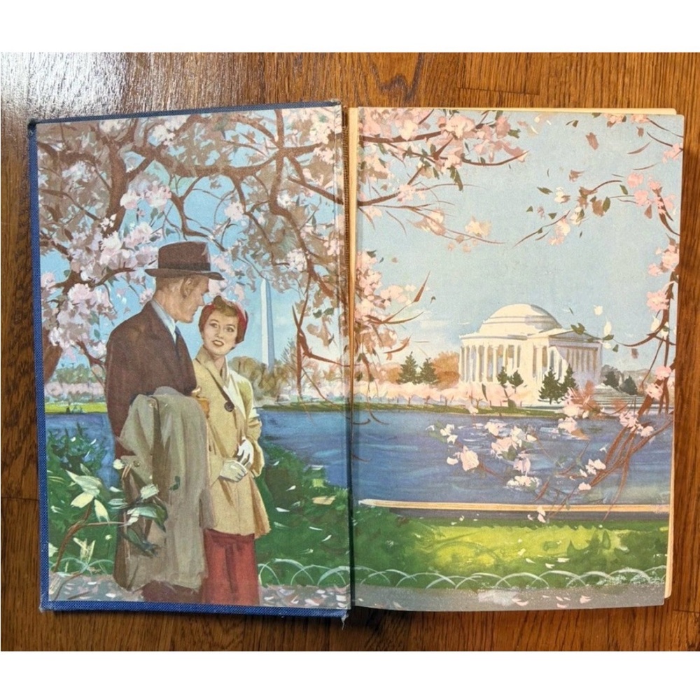 Vintage 1952 Man Called Peter Book by Catherine Marshall Blue Hardcover